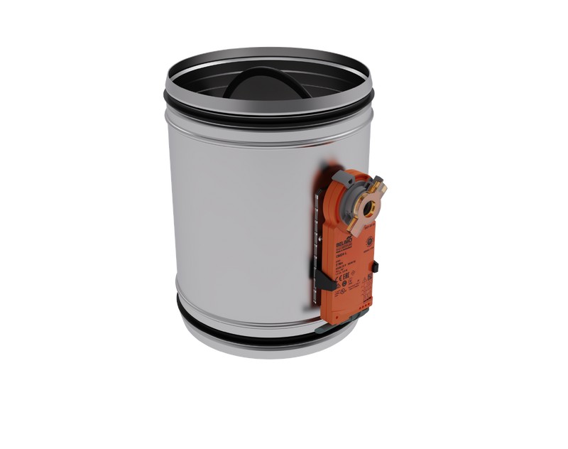 Круглая воздушная заслонка AGUJ-M (100-800 мм) KOMFOVENT