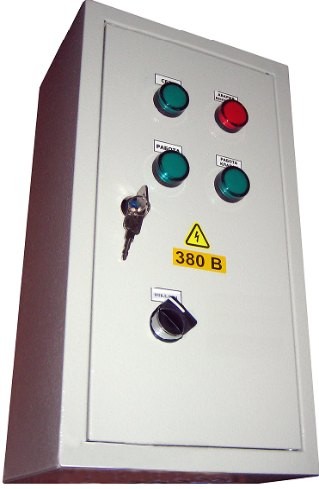 Щит управления противопожарным вентилятором и клапаном AIRS ЩУВК-П-380-0,25