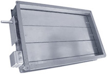 Воздушные клапаны с подогревом для прямоугольных воздуховодов СВК-НС