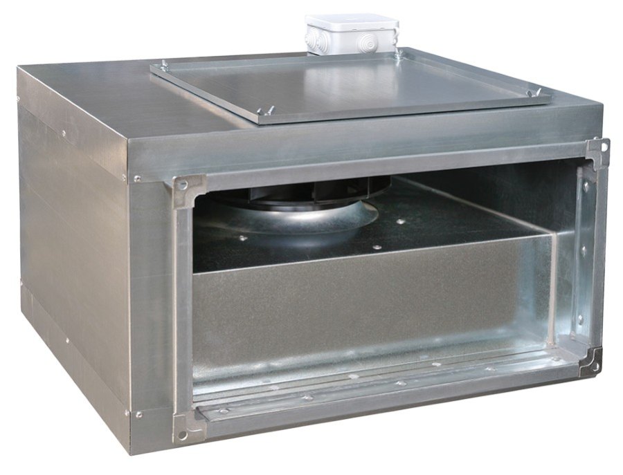 Вентилятор канальный прямоугольный шумоизолированный VCN(SH)-90-50/40-RP/6E