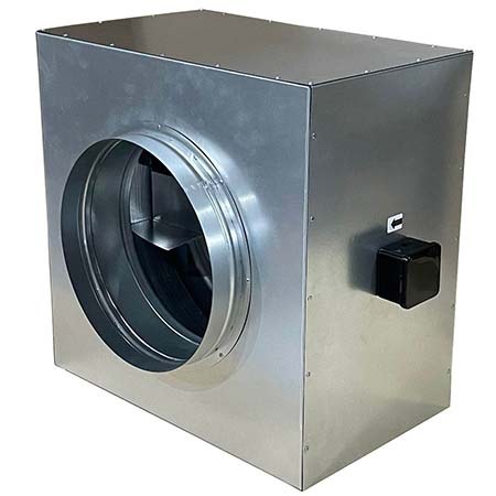 Вентилятор Ванвент ВКВ-160 К ISO шумоизолированный для круглых воздуховодов (720 m³/h)