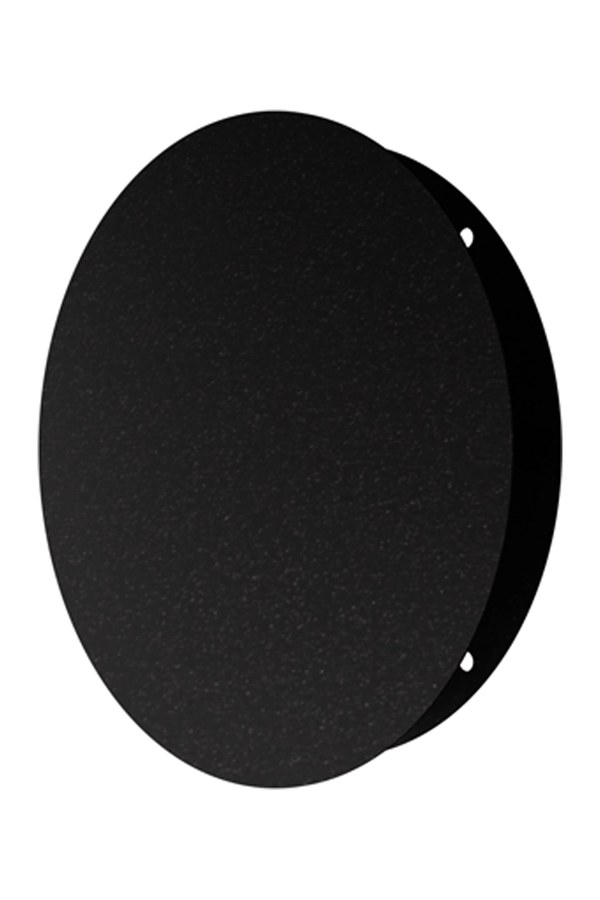 Решетка вентиляционная RVM сетка разъемная на магнитах D170 окрашенная сталь черный ERA