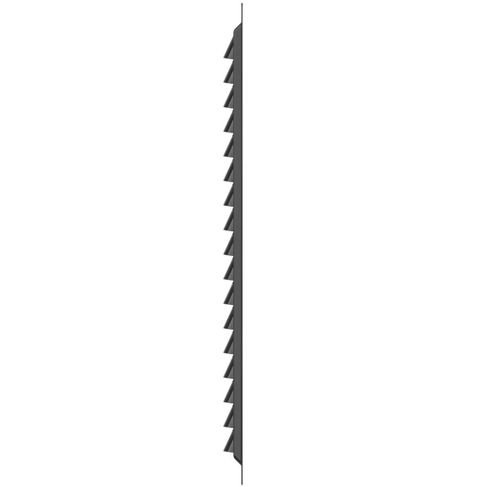 Решетка вентиляционная МЭ сетка 300х300 окрашенная сталь Black ERA