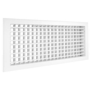 Настенная двурядная решётка ZILON 2 WA 200*100