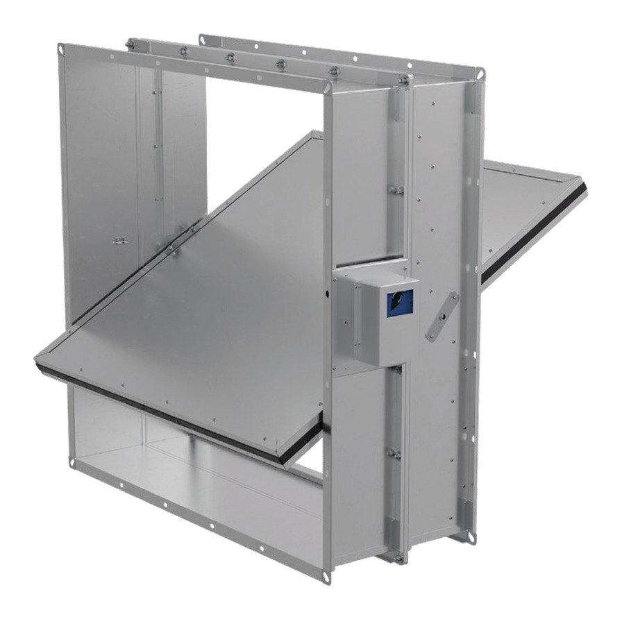 Клапан противопожарный ОЗ-180 800×200 Клапан противопожарный ОЗ-180 800×200