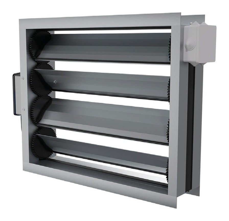 Воздушный клапан с электроподогревом ВКп 600×1200 Воздушный клапан с электроподогревом ВКп 600×1200
